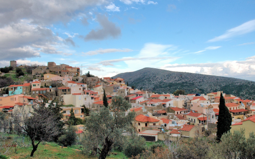 Δαφνώνας, άποψη του χωριού